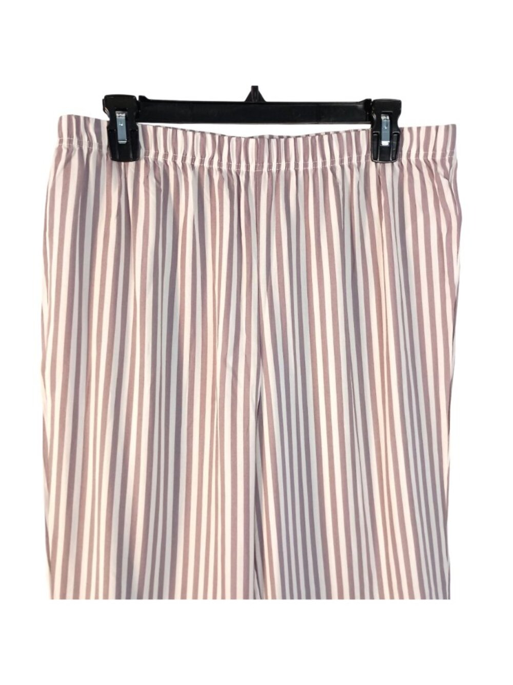 Splendid Angie Wide Leg Pants High Rise Striped Womens Size L Pull On - Picture 2 of 6